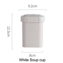 Load image into Gallery viewer, Japanese Double Layer Lunch Box Wooden Lid Microwave Bento Box for Kids Portable Picnic Food Storage Container Dinnerware Set