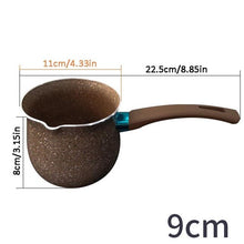 Load image into Gallery viewer, Anti-scalding Non-stick Coffee Milk Pot Mini Coffee Cup Food Supplement Tableware Ceramic Coated Small Milk Pot Kitchen Tool 20E
