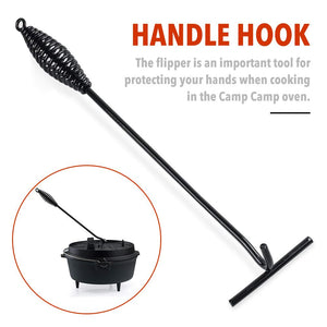 Cast Iron Lifter Tool Soup Pot Stew Pot Soup Pot Accessories Lifter For Weight Lifting Carrying Dutch Oven Outdoor Barbecue Tool