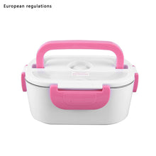 Load image into Gallery viewer, Double layer Heated Lunch Box Portable Electric Heating Food Storage Box Food Warmer Electric Lunch Box for Kitchen Tool
