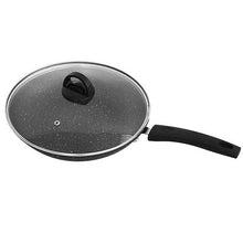 Load image into Gallery viewer, UPSPIRIT Iron Non-stick No Lampblack 26CM Frying Pan Skillet with Cover Lid Gas Induction Cooker Cooking Boiling Kitchen&amp;Dining
